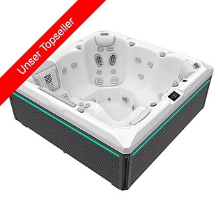 Wellis Atlas Life – der beliebte Whirlpool mit fortschrittlicher Technologie, leistungsstarker Hydromassage und elegantem Design für unvergleichliche Entspannung.